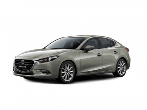 Mazda 3 cедан Цвет: Sonic silver