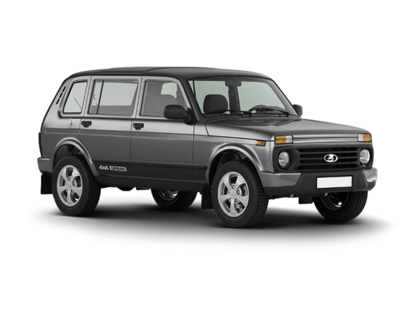 Lada Urban 5 дв. Цвет: Серебристо-темно-серый Борнео